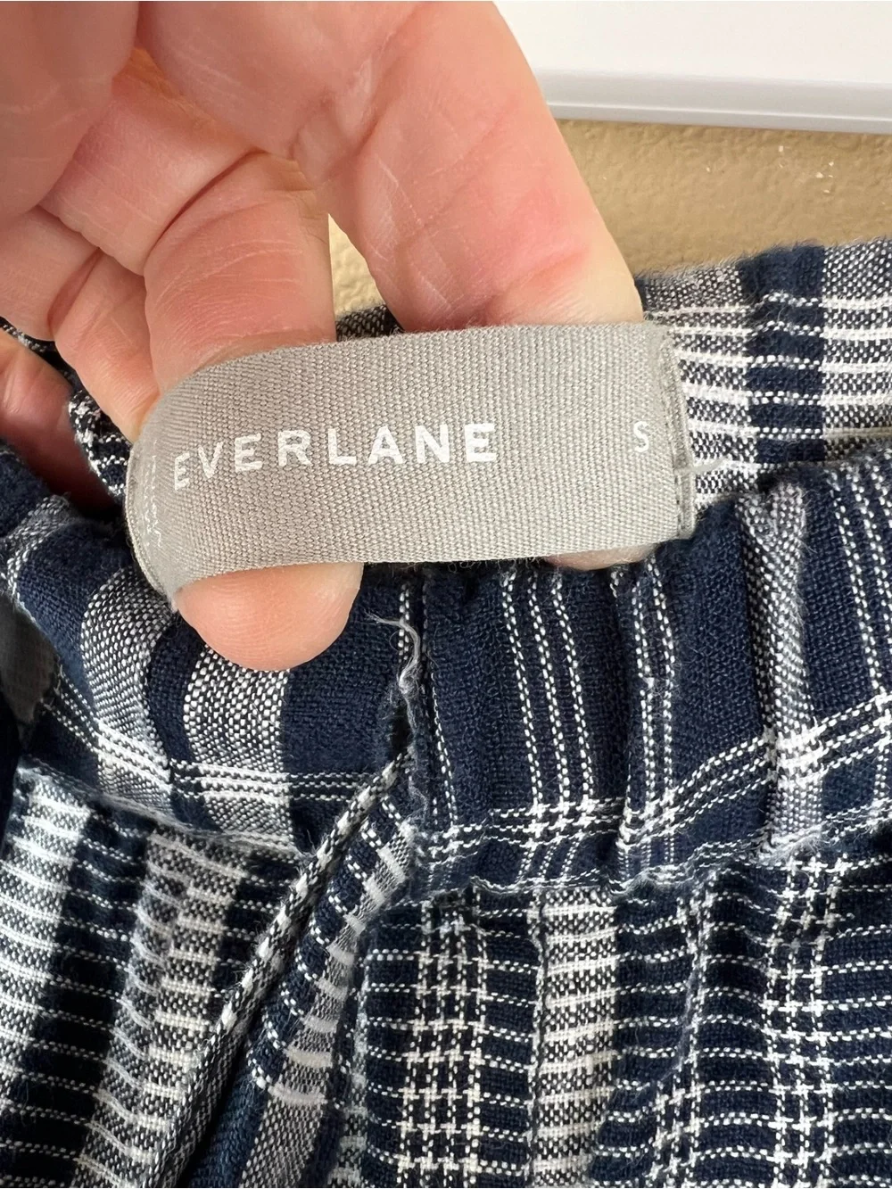 Everlane blue white